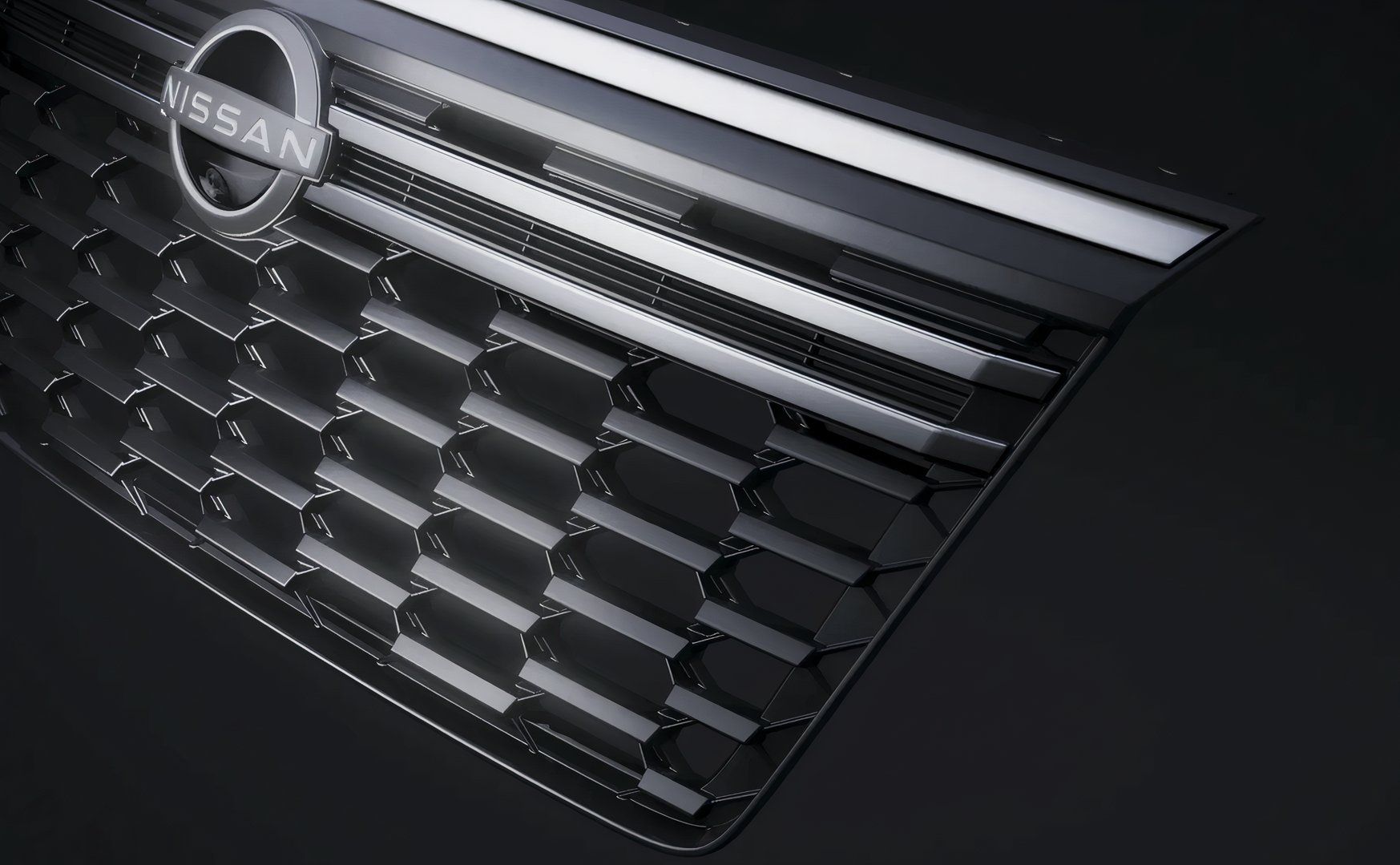 2025 Nissan Patrol Teaser Front Grille Detail