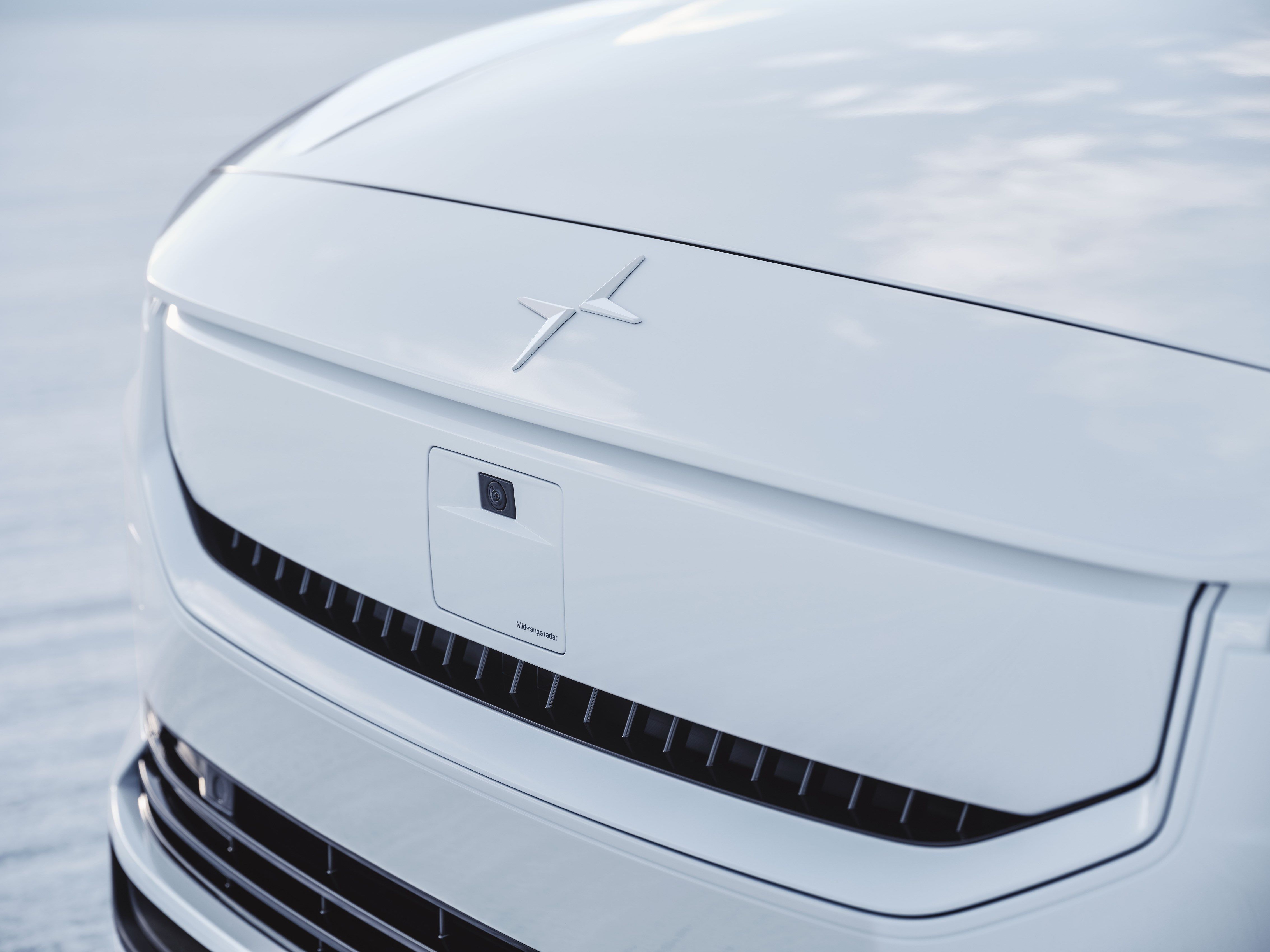 Polestar 2, Front Close Up, Logo