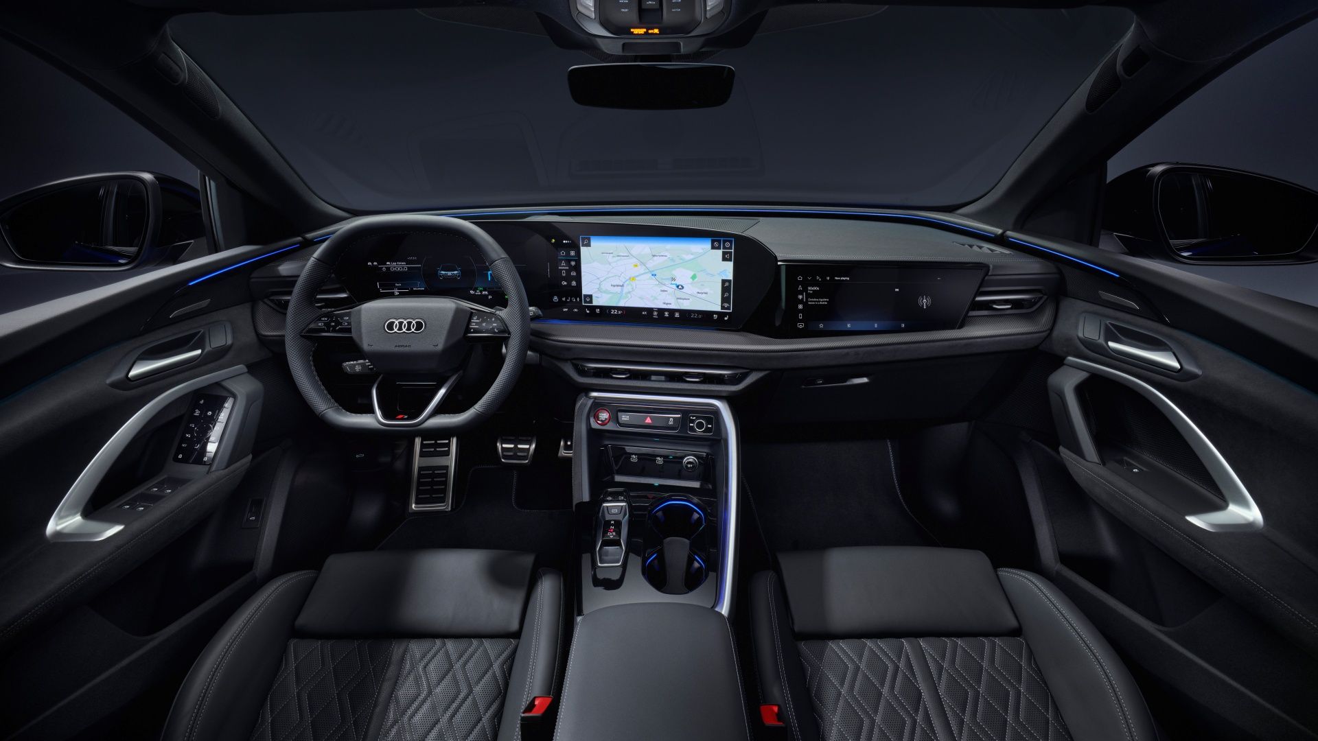 The interior of the 2025 Audi SQ5