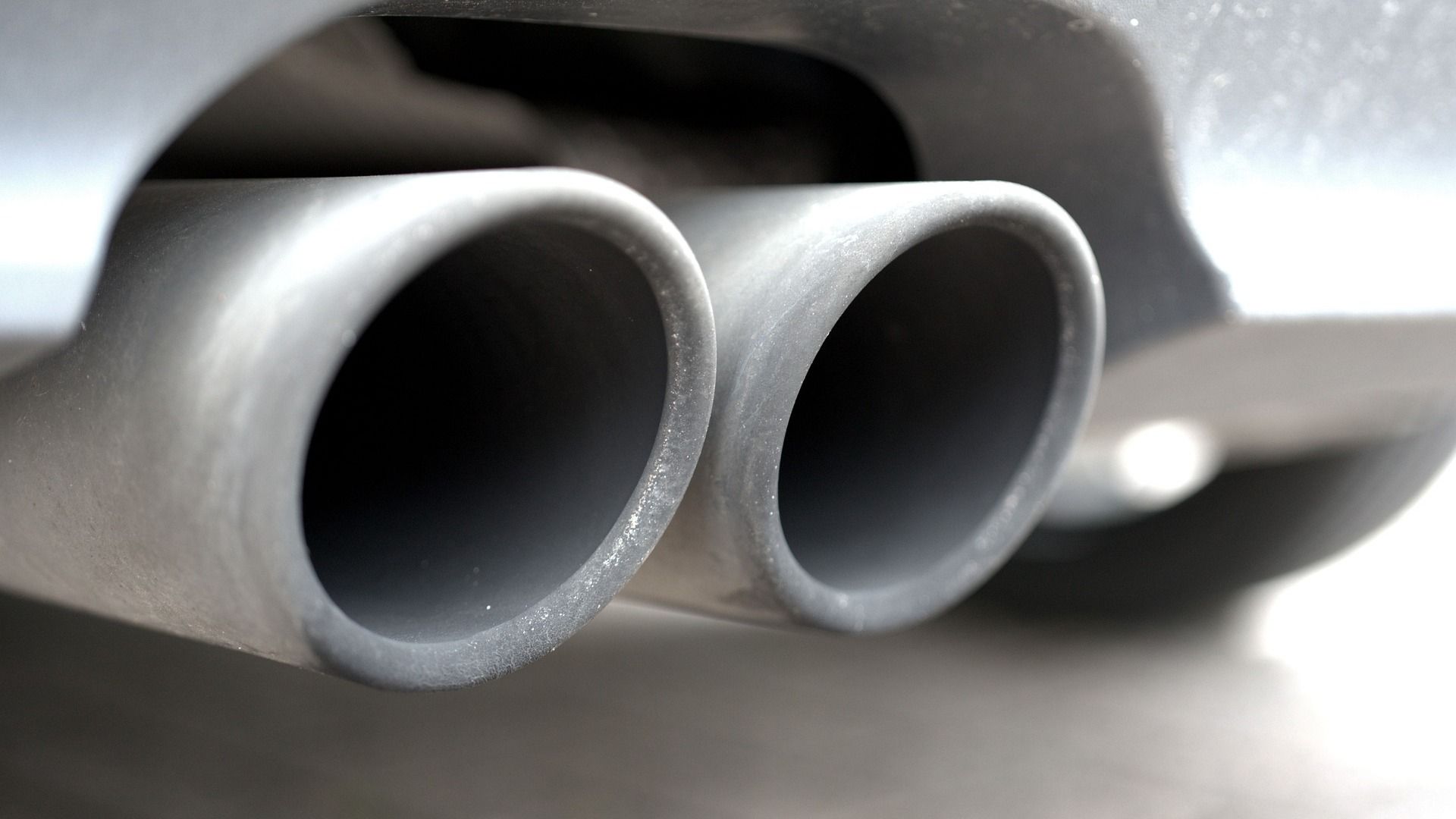 exhaust pipes
