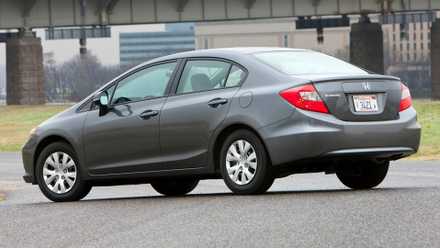 Honda Civic rear 3/4