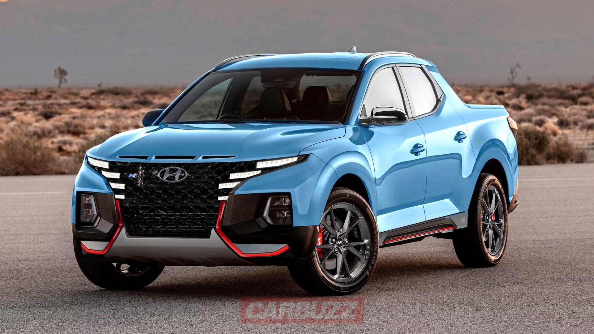 Hyundai Santa Cruz N Rendering