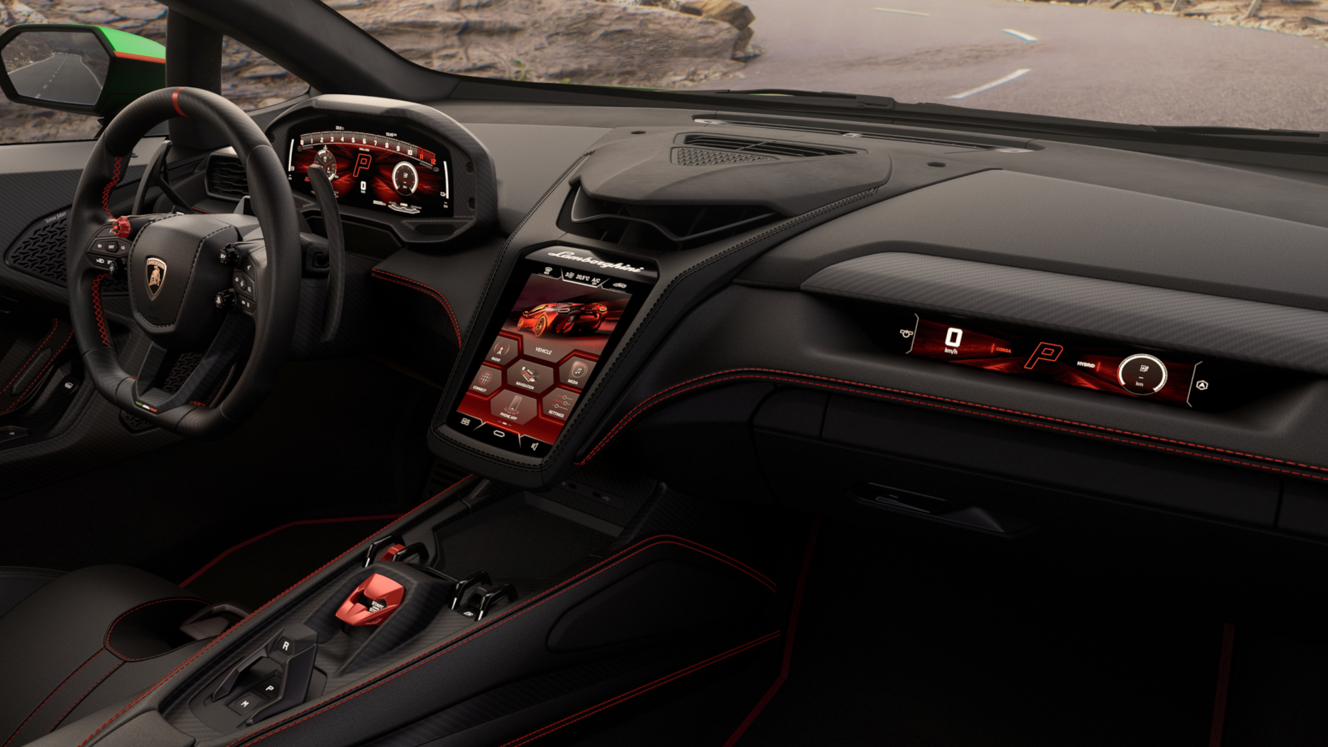 داخلی Lamborghini Temerario