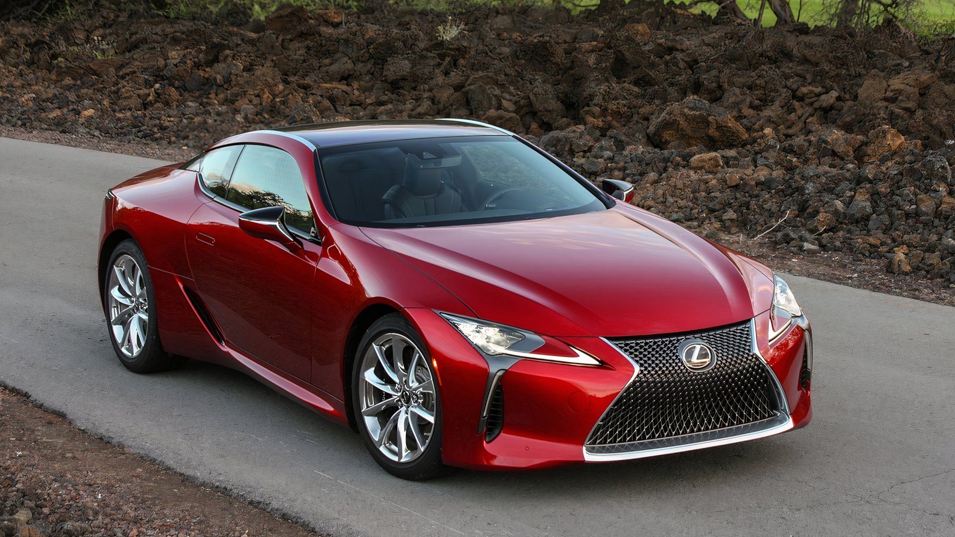 Lexus LC 500 front 3/4