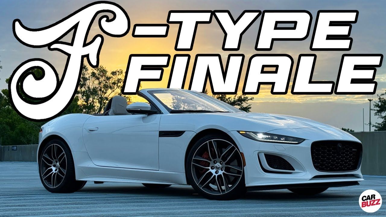 2024 Jaguar F-Type Convertible Is The END Of The V8 British Roadster