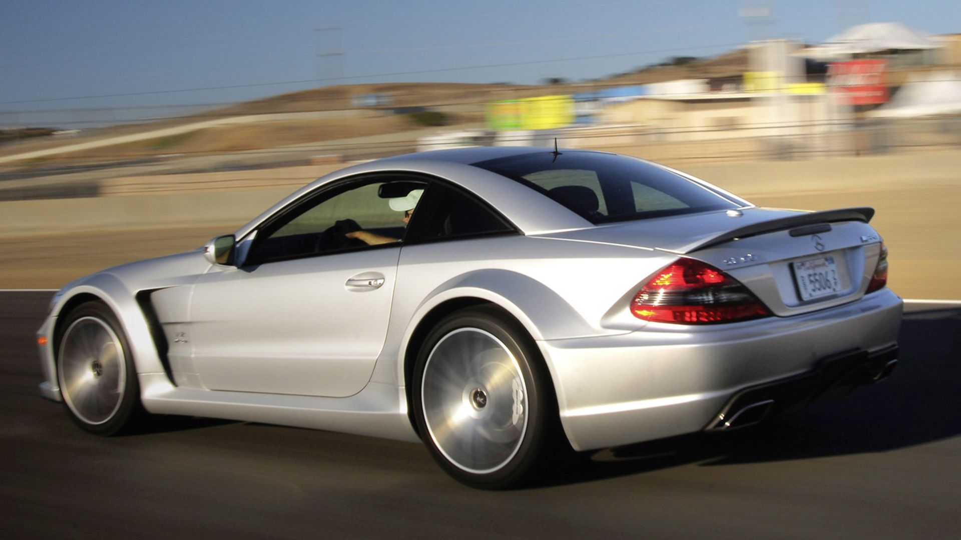 Mercedes-AMG SL 65 Black Series rear 3/4