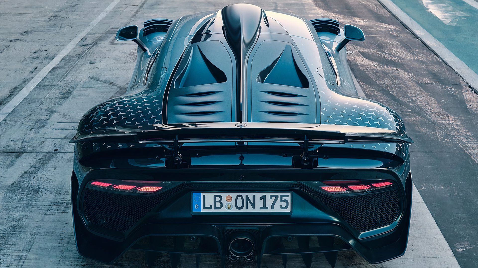 2023 Mercedes-Benz-AMG ONE High Rear