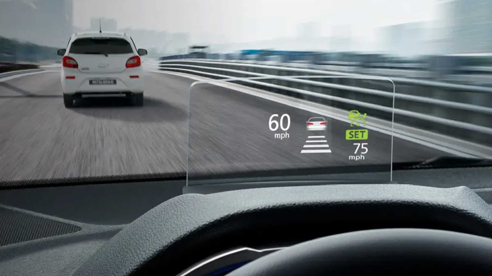 Mitsubishi Eclipse Cross HUD