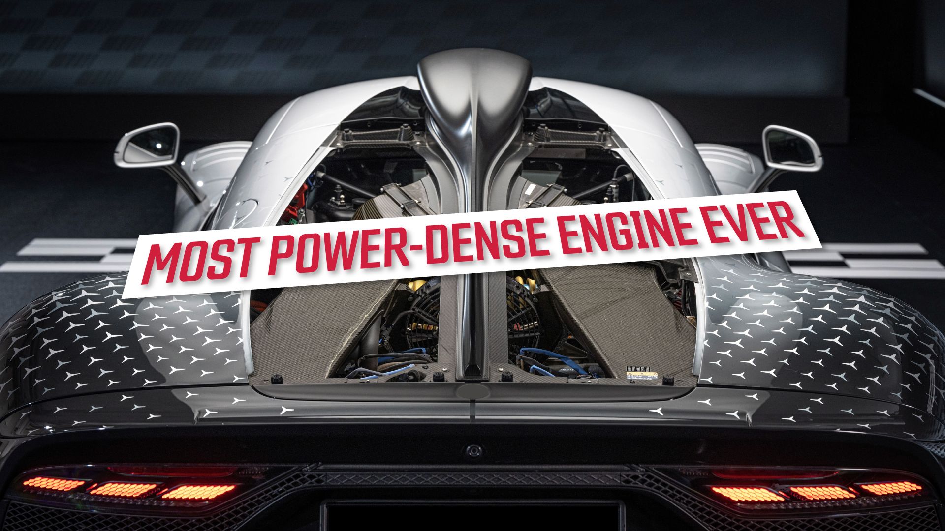 The most power dense engine in a production car ever