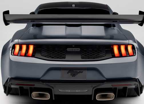 Gtd Rear View 10 Features The Ford Mustang GTD Shares With Real Supercars