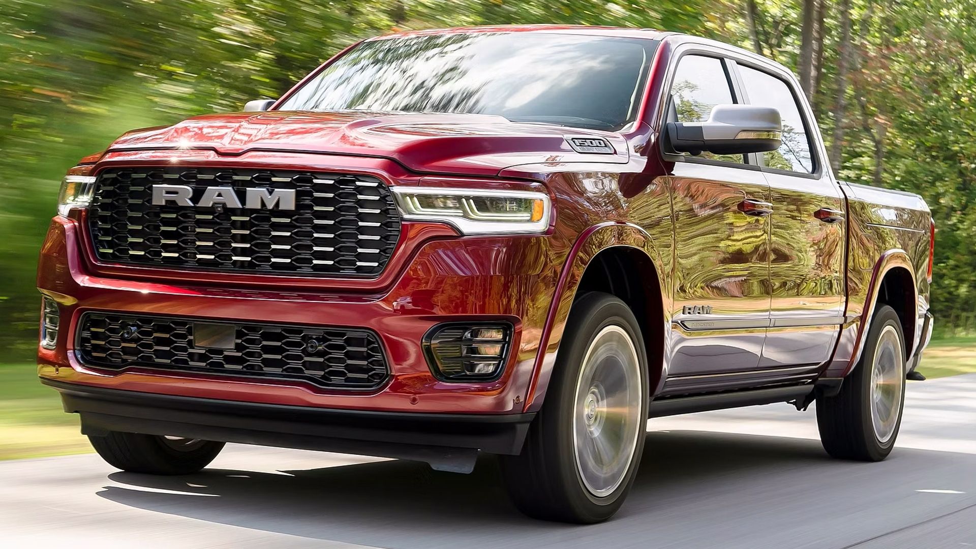 Ram 1500 front 3/4