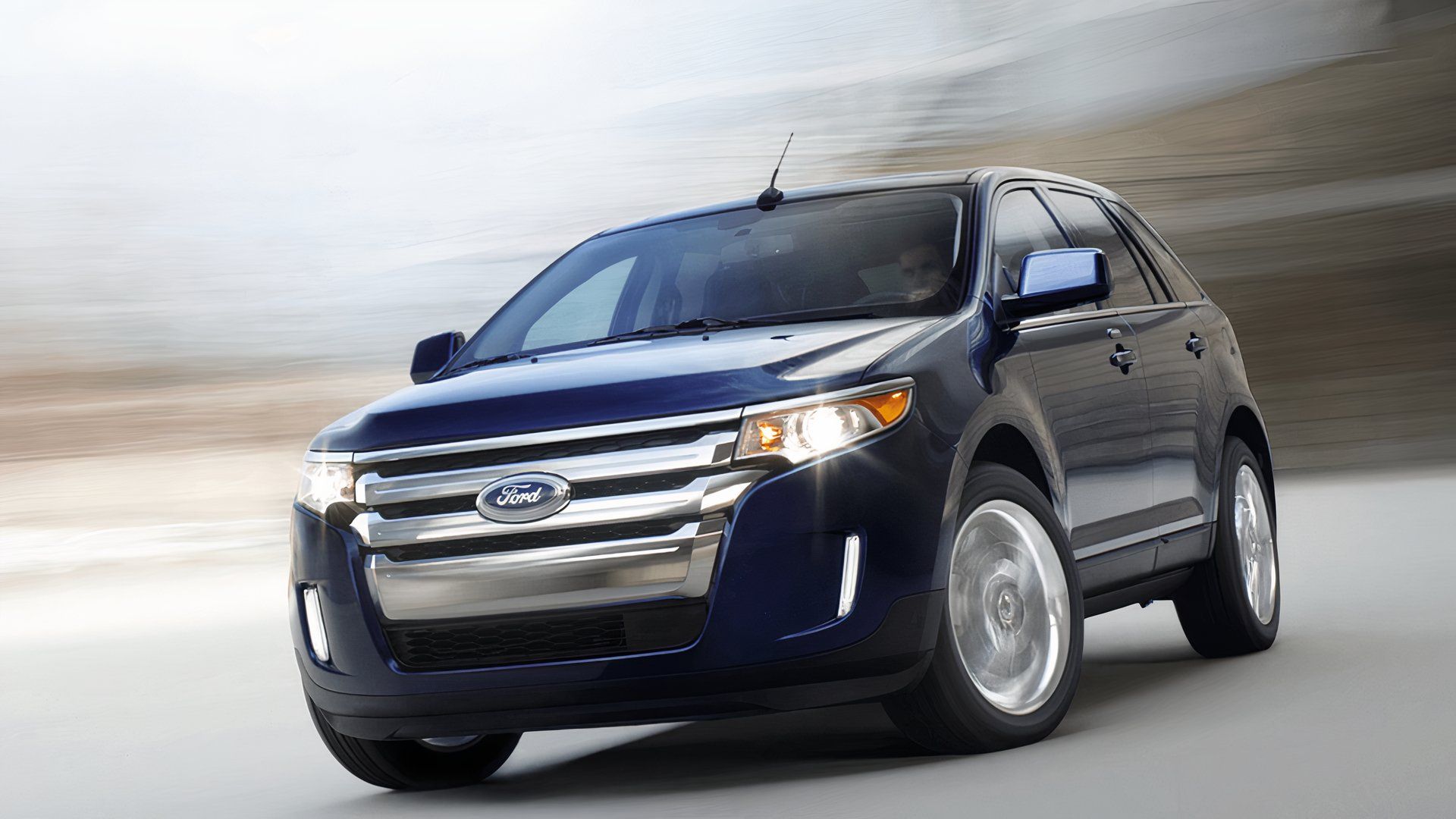 2011 Ford Edge blue