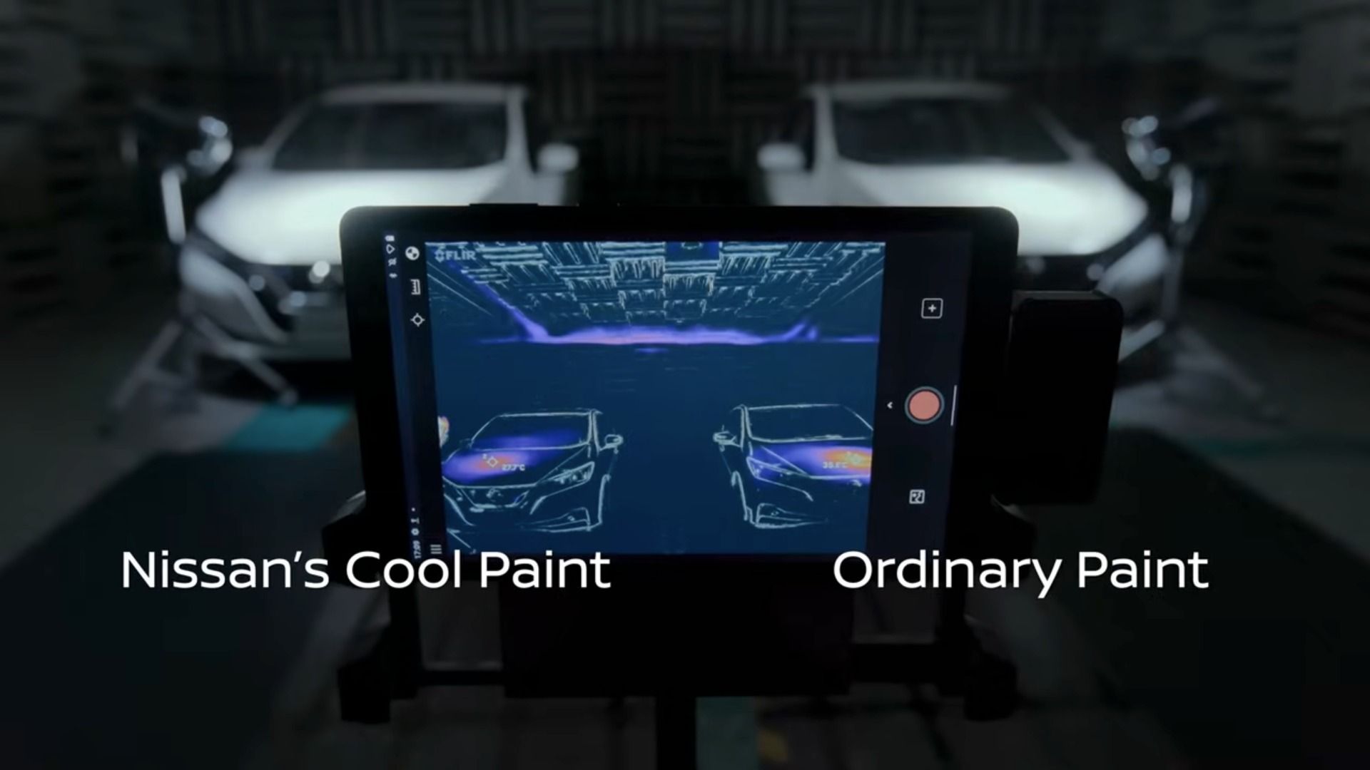 Nissan cool paint technology