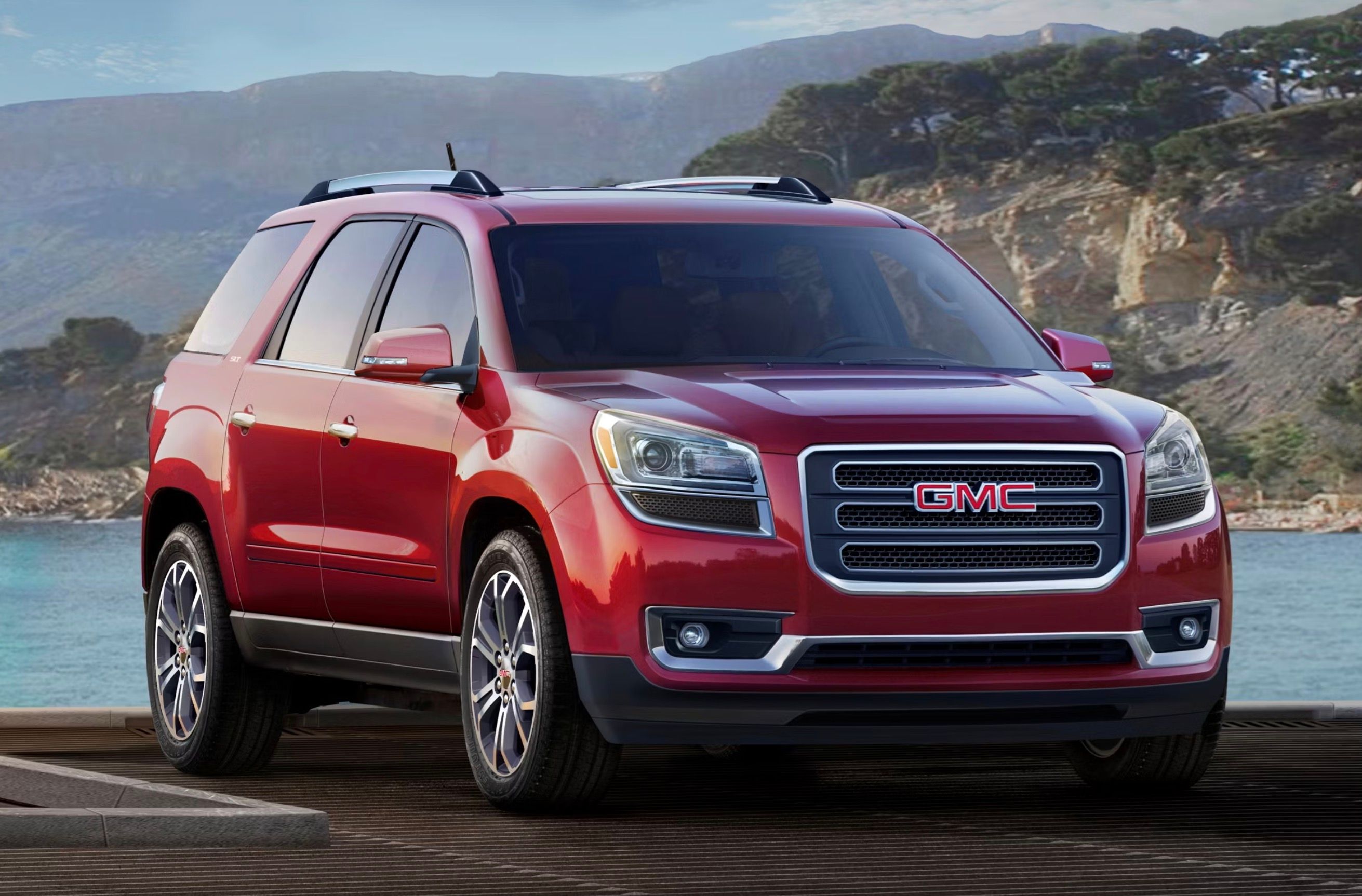 2016 GMC Acadia front