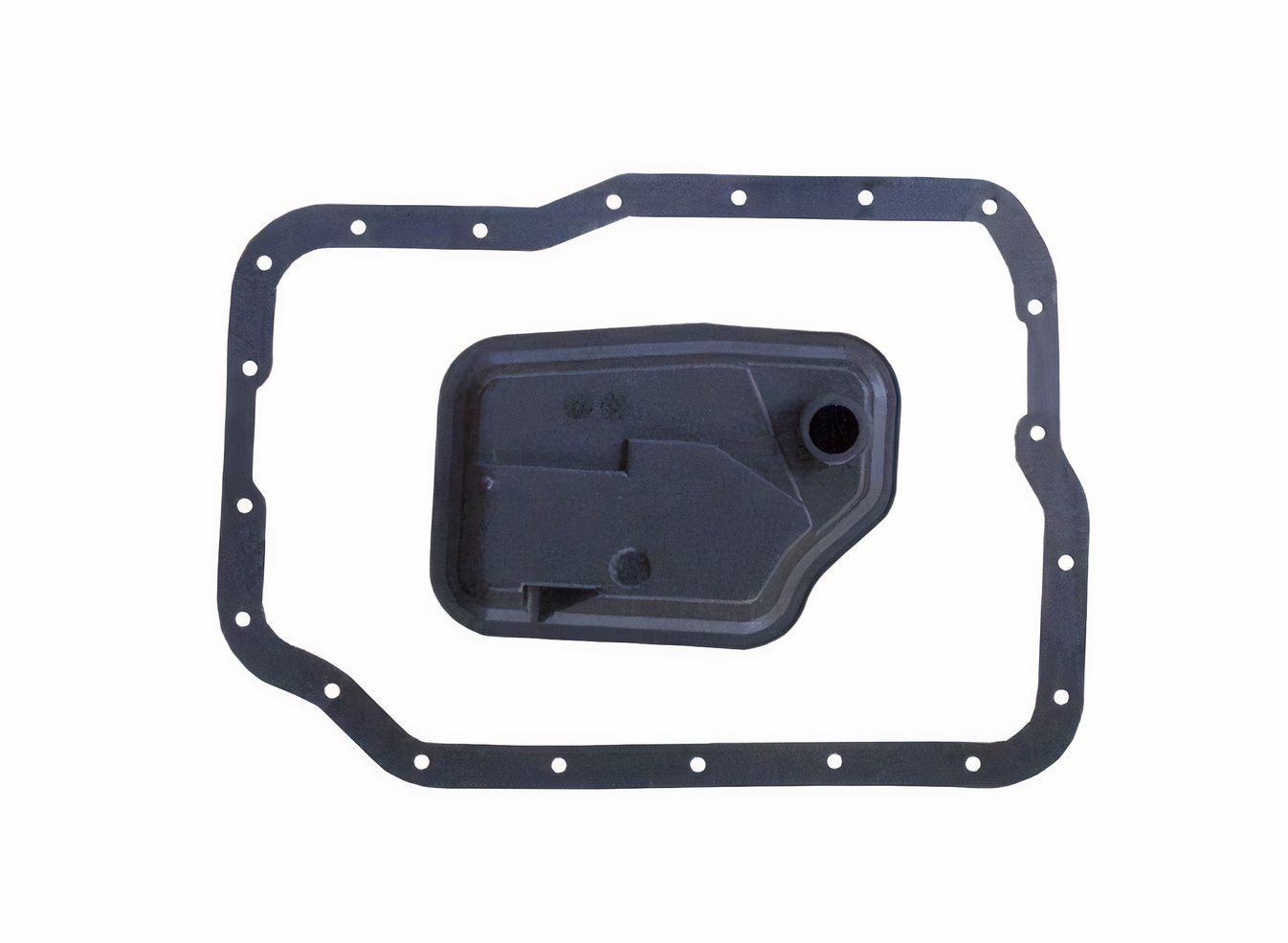 Transmission filter and pan gasket