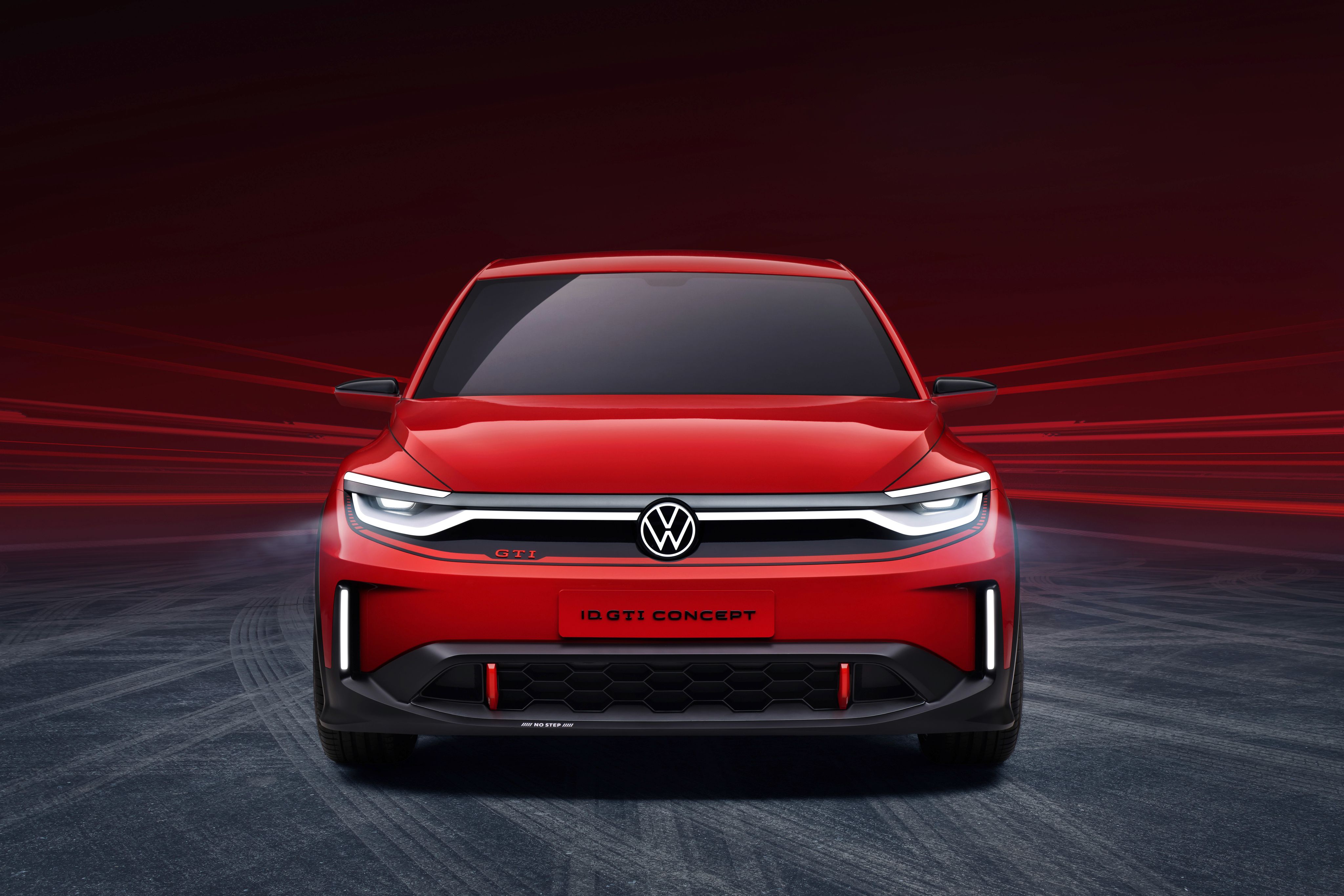 The front of the VW ID.GTI Concept