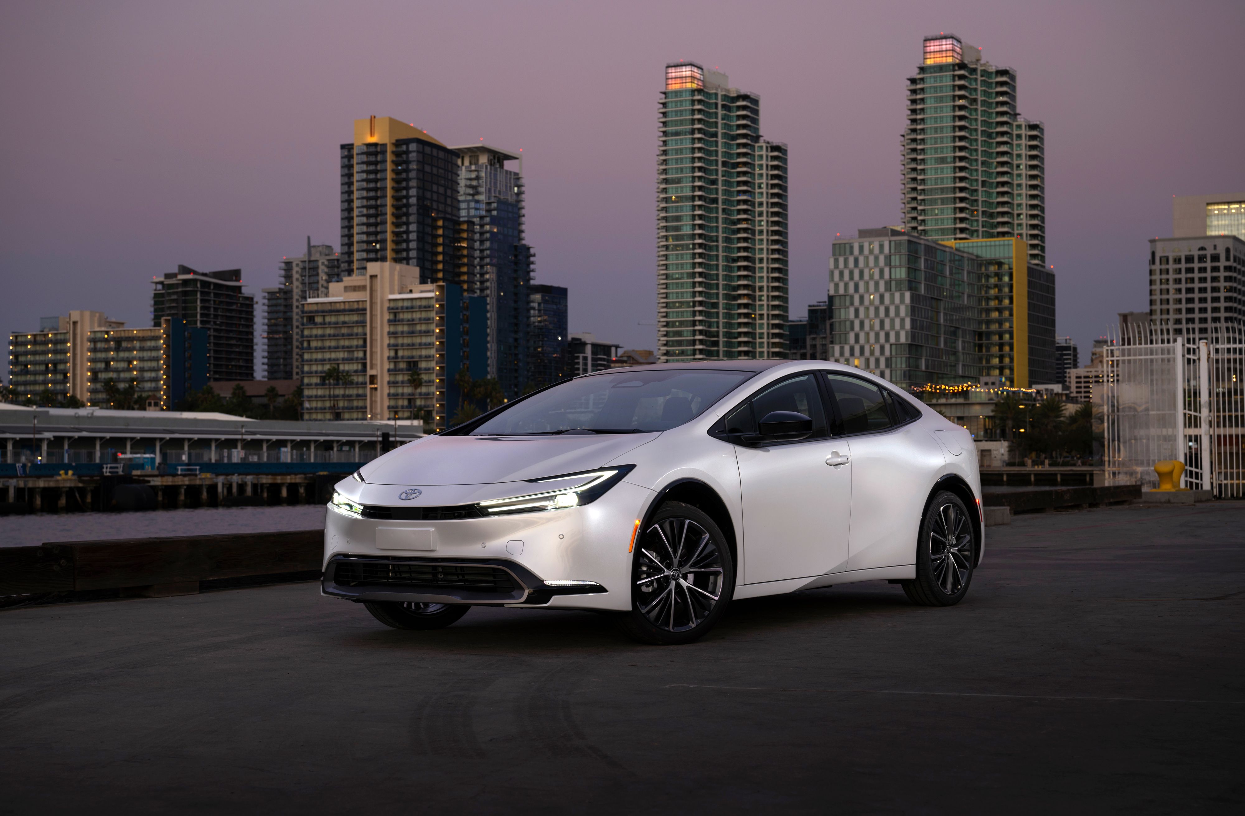 2024 Toyota Prius, parked in city view