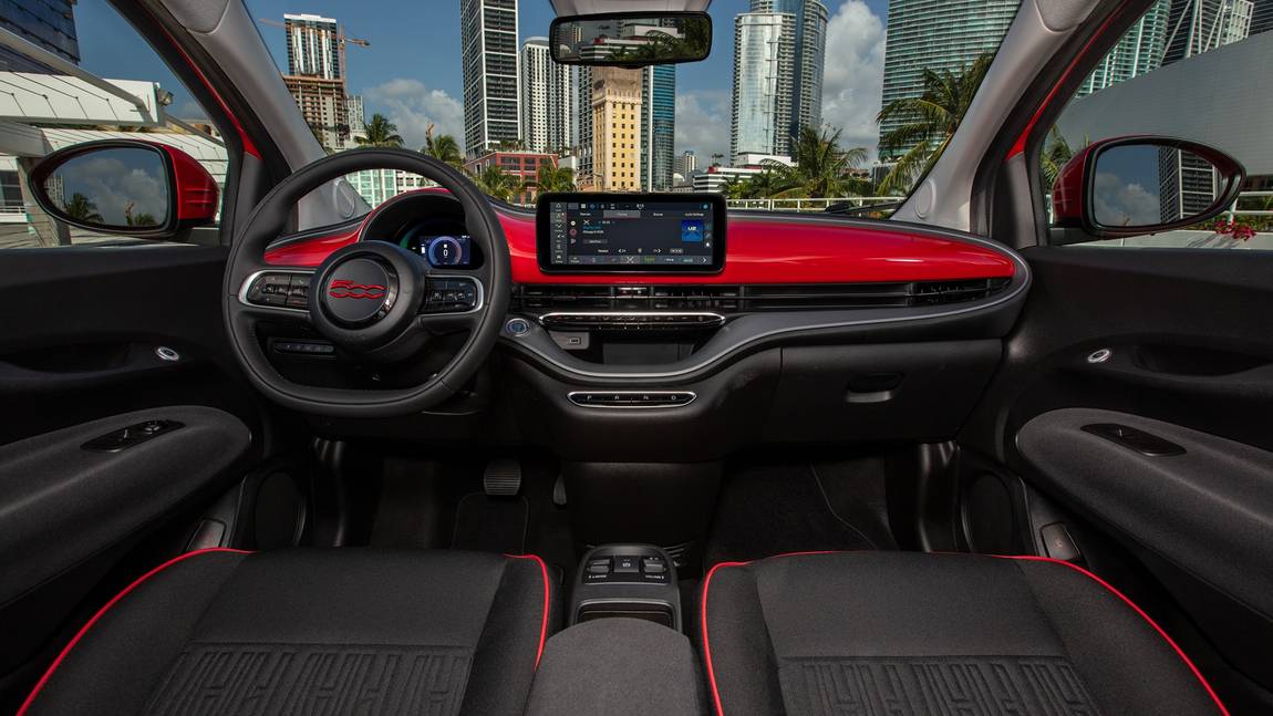 2026 FIAT 500e Interior Photos