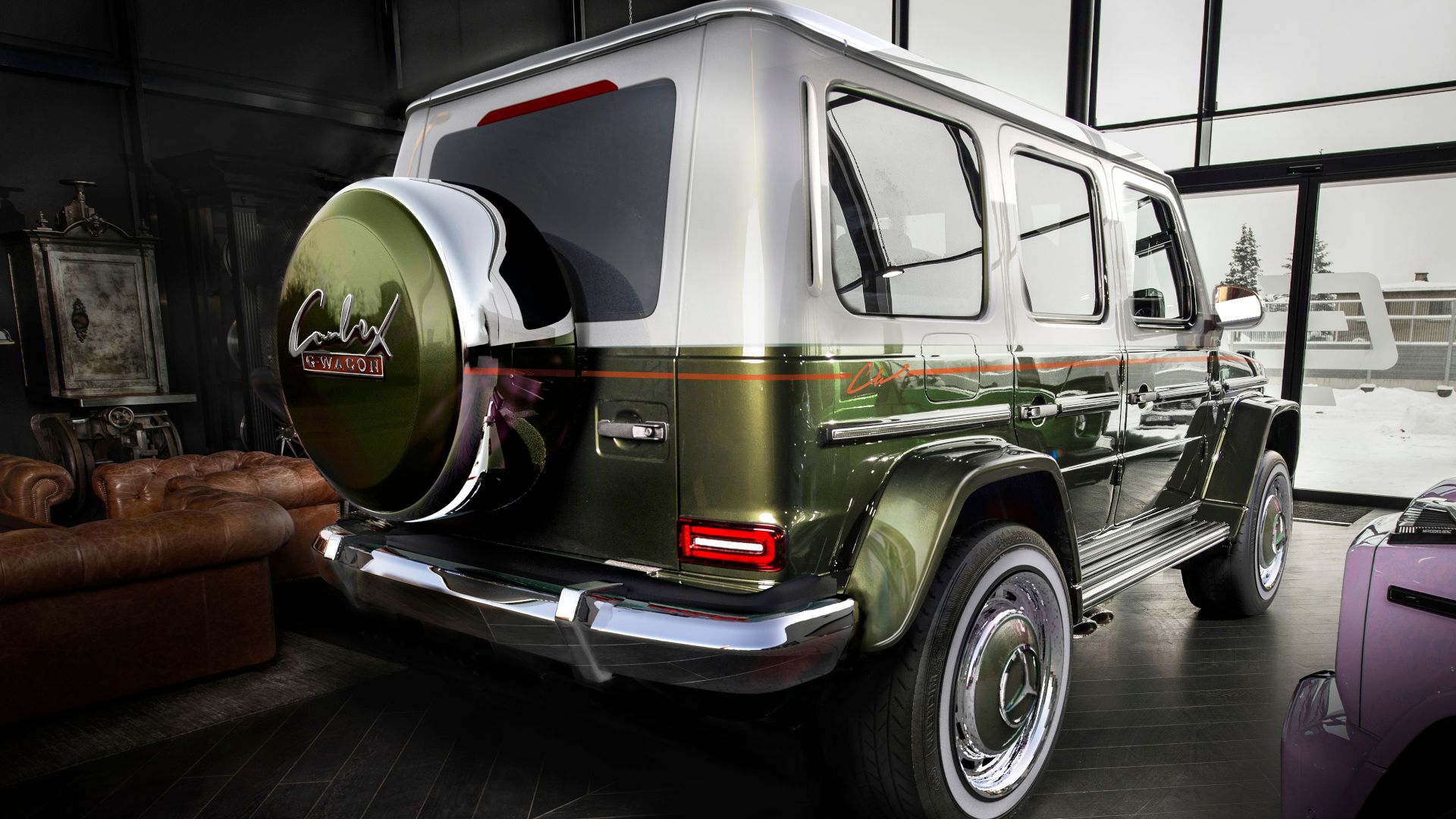ガンズ・クラシックス 「改訂盤」 2024 Mercedes-AMG G63 Goes Vintage Thanks To Carlex