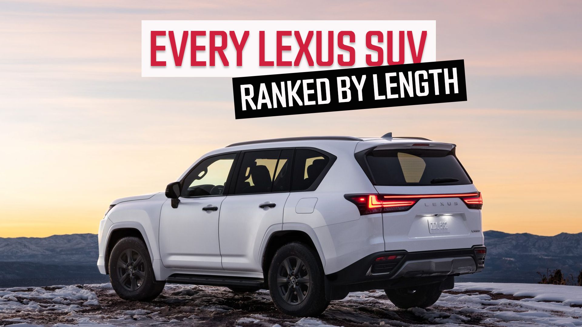 What's The Biggest Lexus SUV?