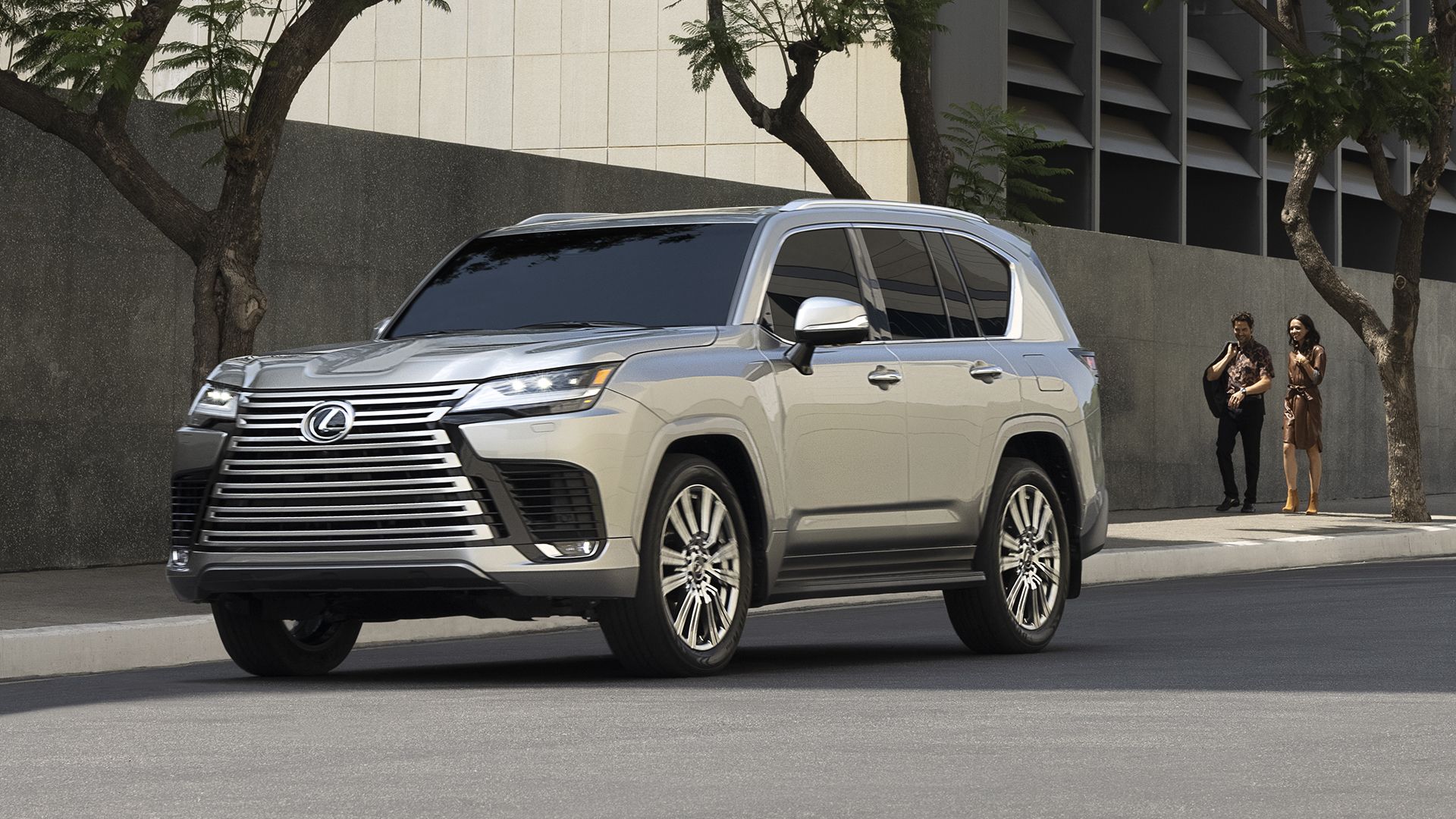 Lexus LX, Front 3/4 Shot