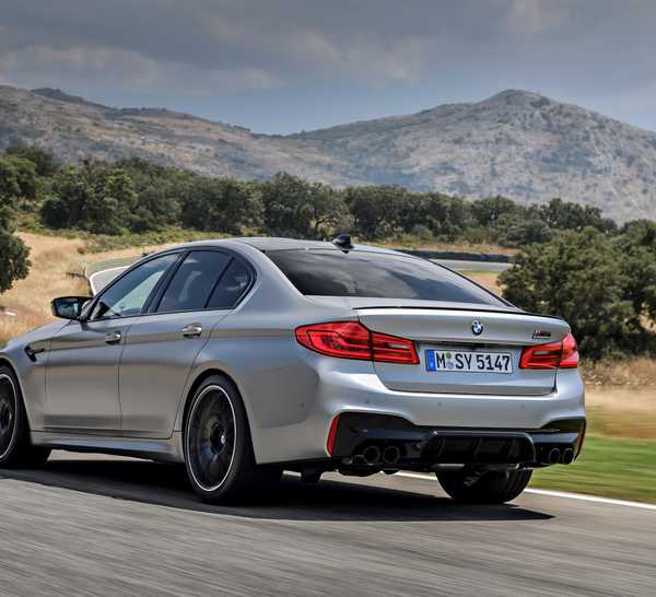 M5 Competion Rear Why The 2025 BMW M5 Plug-In Hybrid Is Actually The Cheapest M5 Ever
