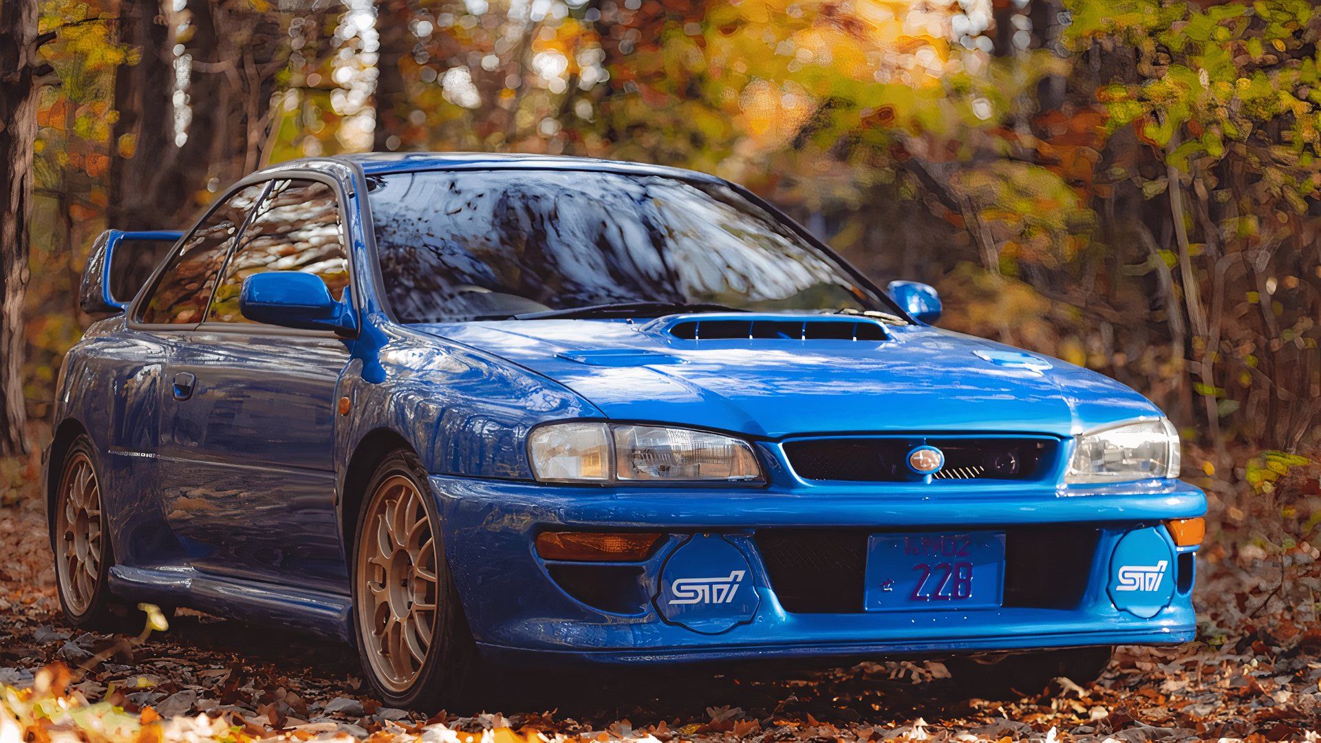 Subaru Impreza STI front