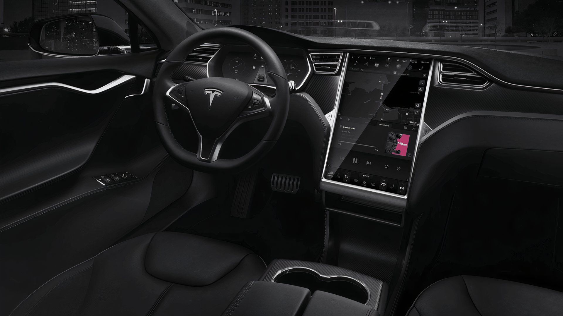 Tesla Model S interior