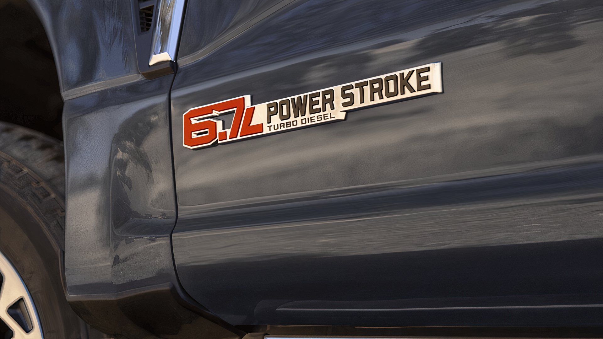 Ford Super Duty 6.7L Power Stroke badge