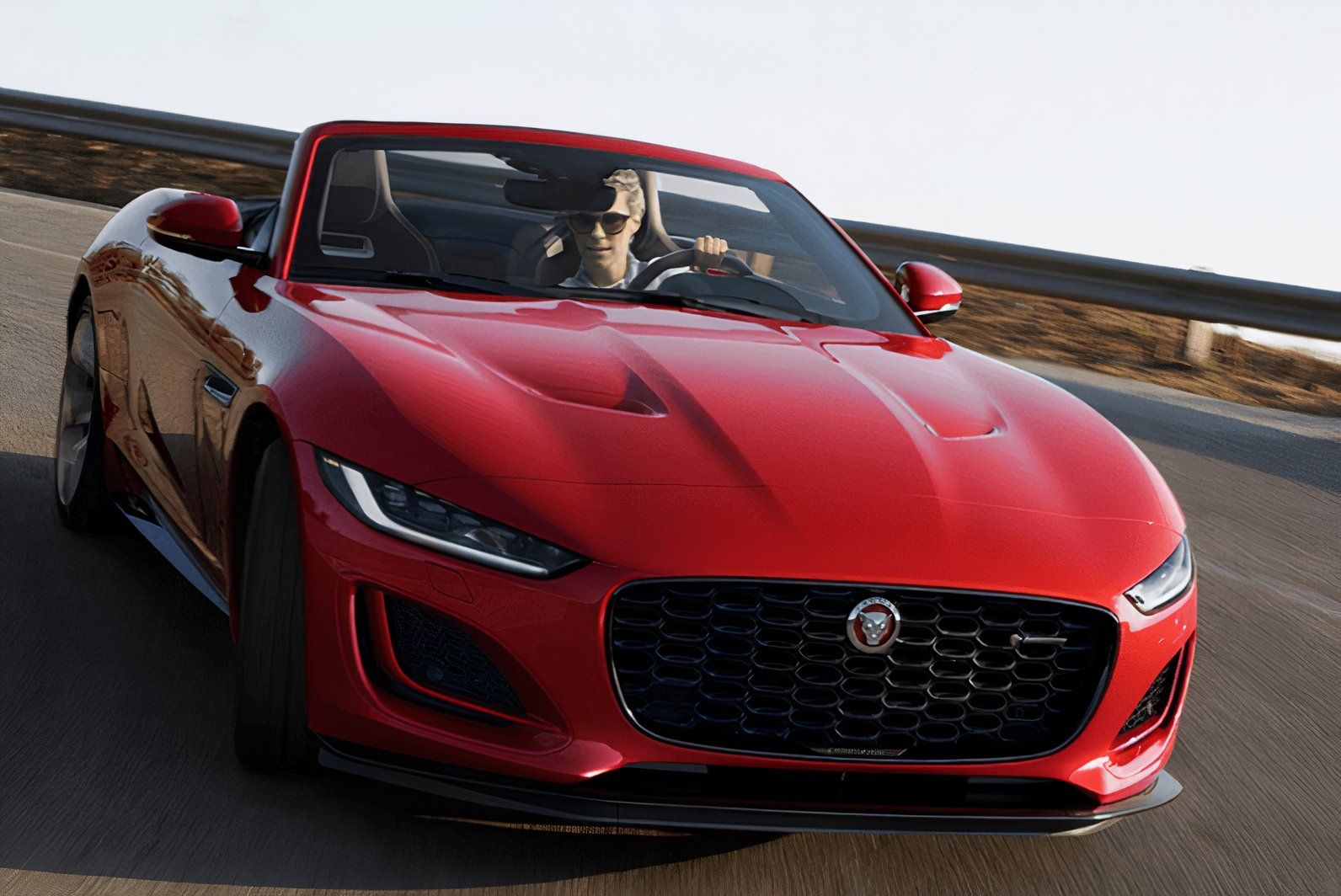 2024 Jaguar F-Type Roadster Caldera Red