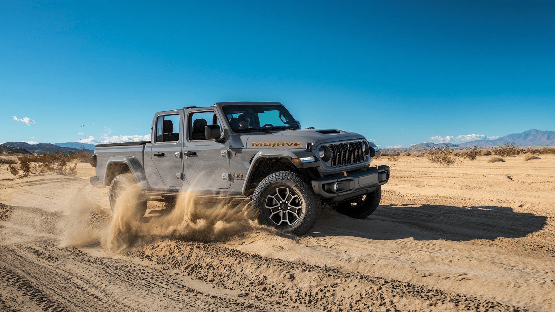 Jeep Gladiator Mojave X off-roading