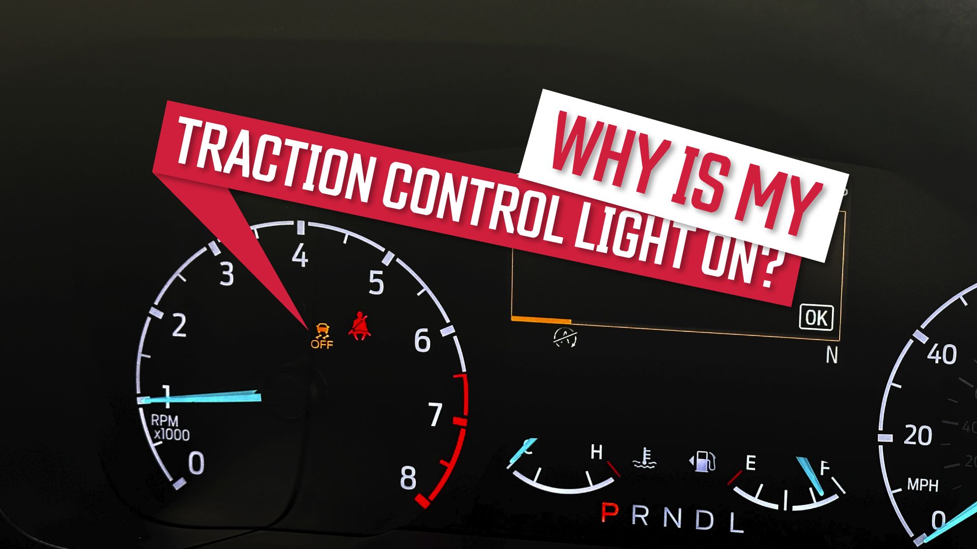 Traction Control Light Why Is It Staying On