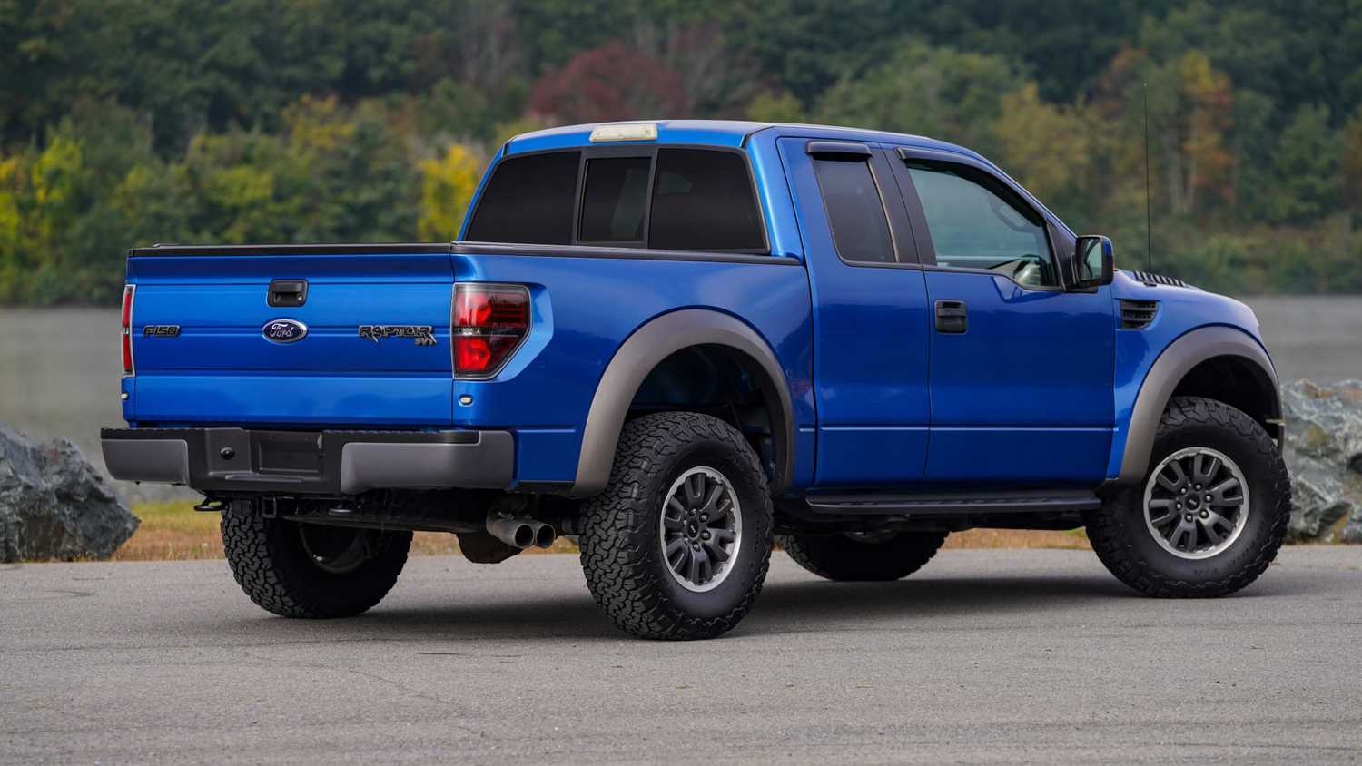 First Gen Ford Raptor Rear Here's How Much You Can Expect To Pay For A First-Gen Ford F-150 SVT Raptor