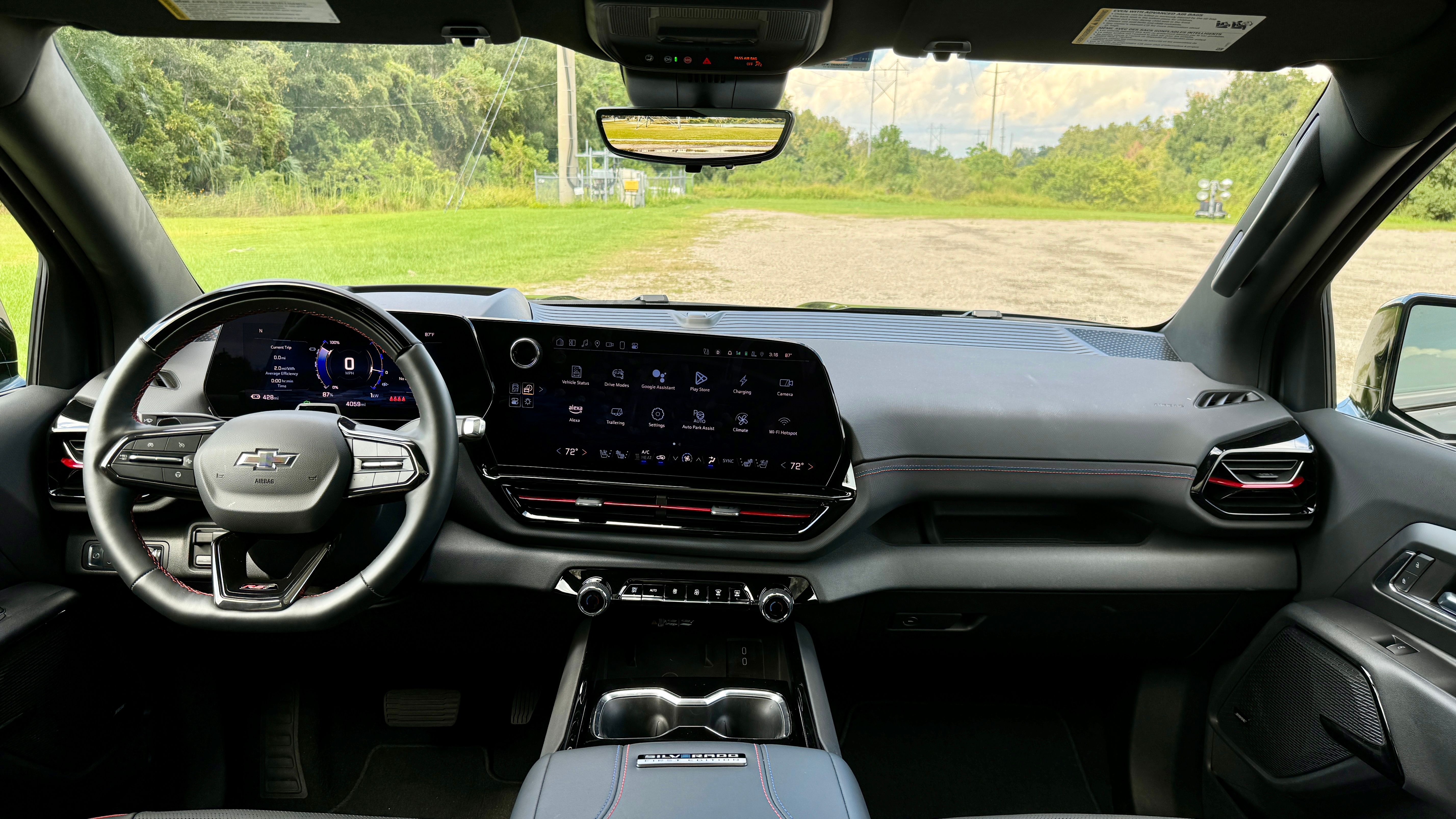 2024 Chevrolet Silverado EV dashboard