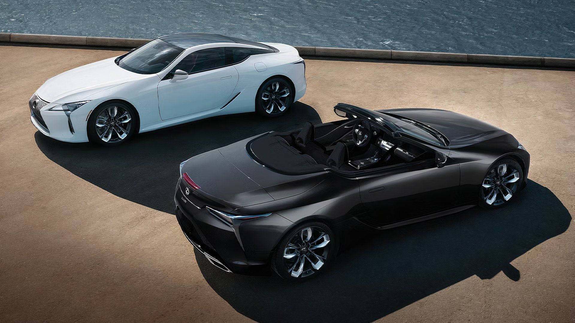 2024 Lexus LC coupe and convertible