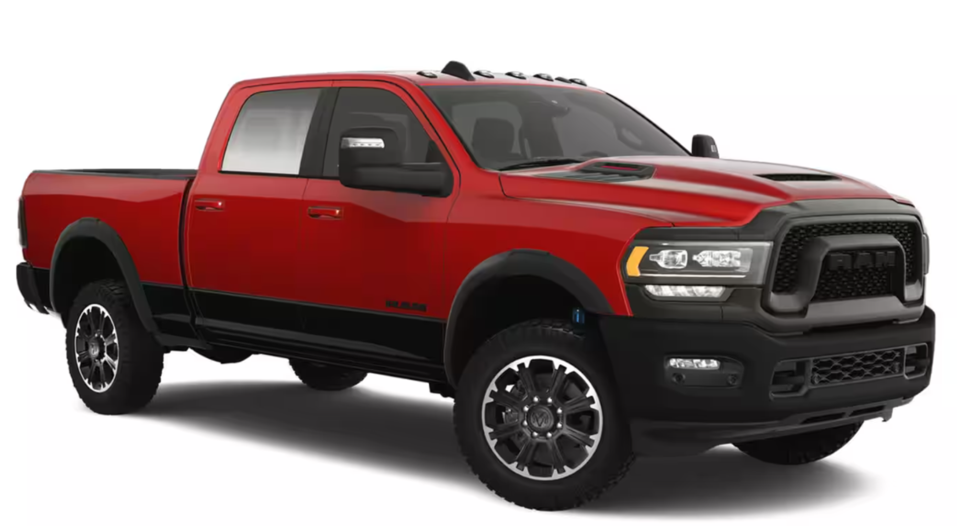 Rust Red Color Ram Ram's Heavy-Duty Models Have The Best Color Palette Of Any Truck In The USA