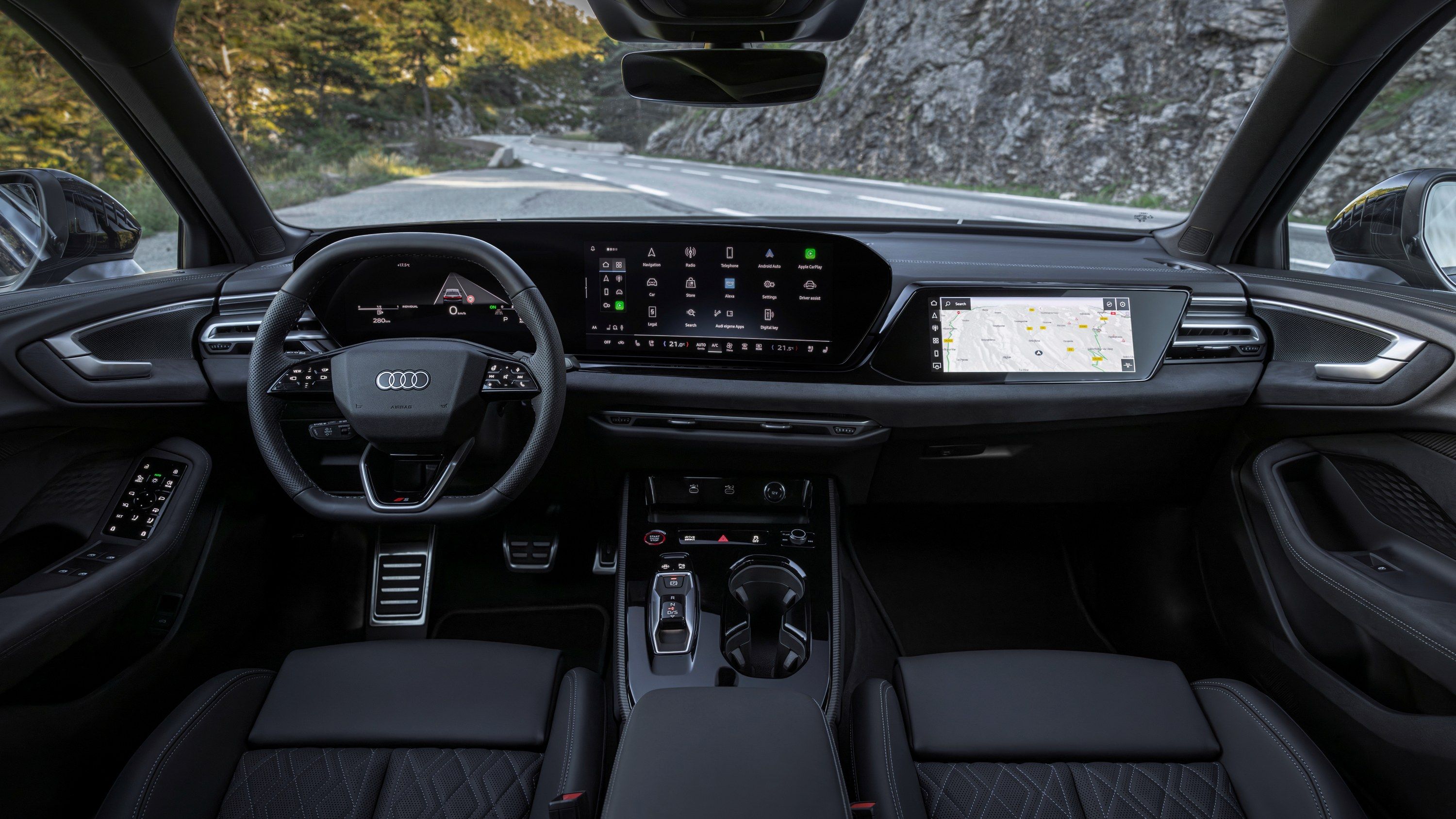 2026 Audi S5 Sportback - Ascari Blue - Interior Dashboard