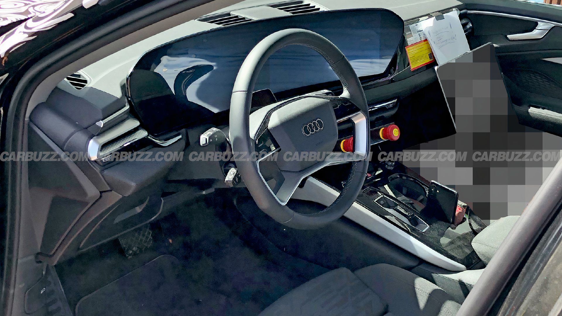 Audi A7 Interior Spy Shot