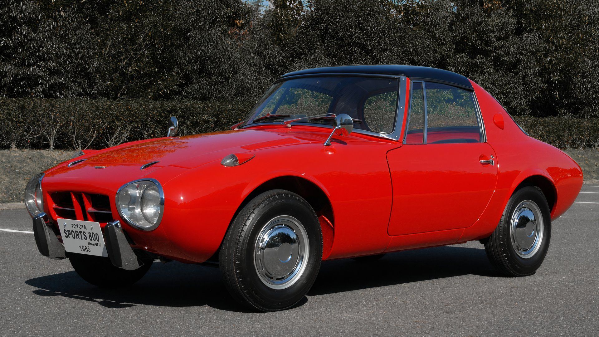 1968 Toyota Sports 800 front 1/4