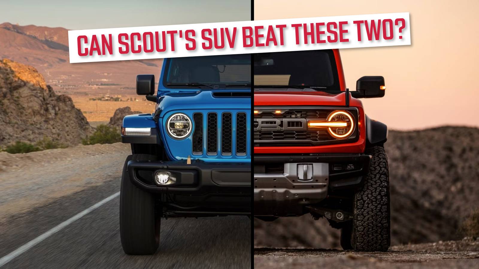 Every Off-Road Benchmark Scout Motors Needs To Beat