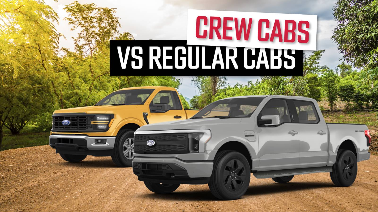 Standard Cab Example Crew Cab Vs. Regular Cab: Popular Truck Configurations Compared