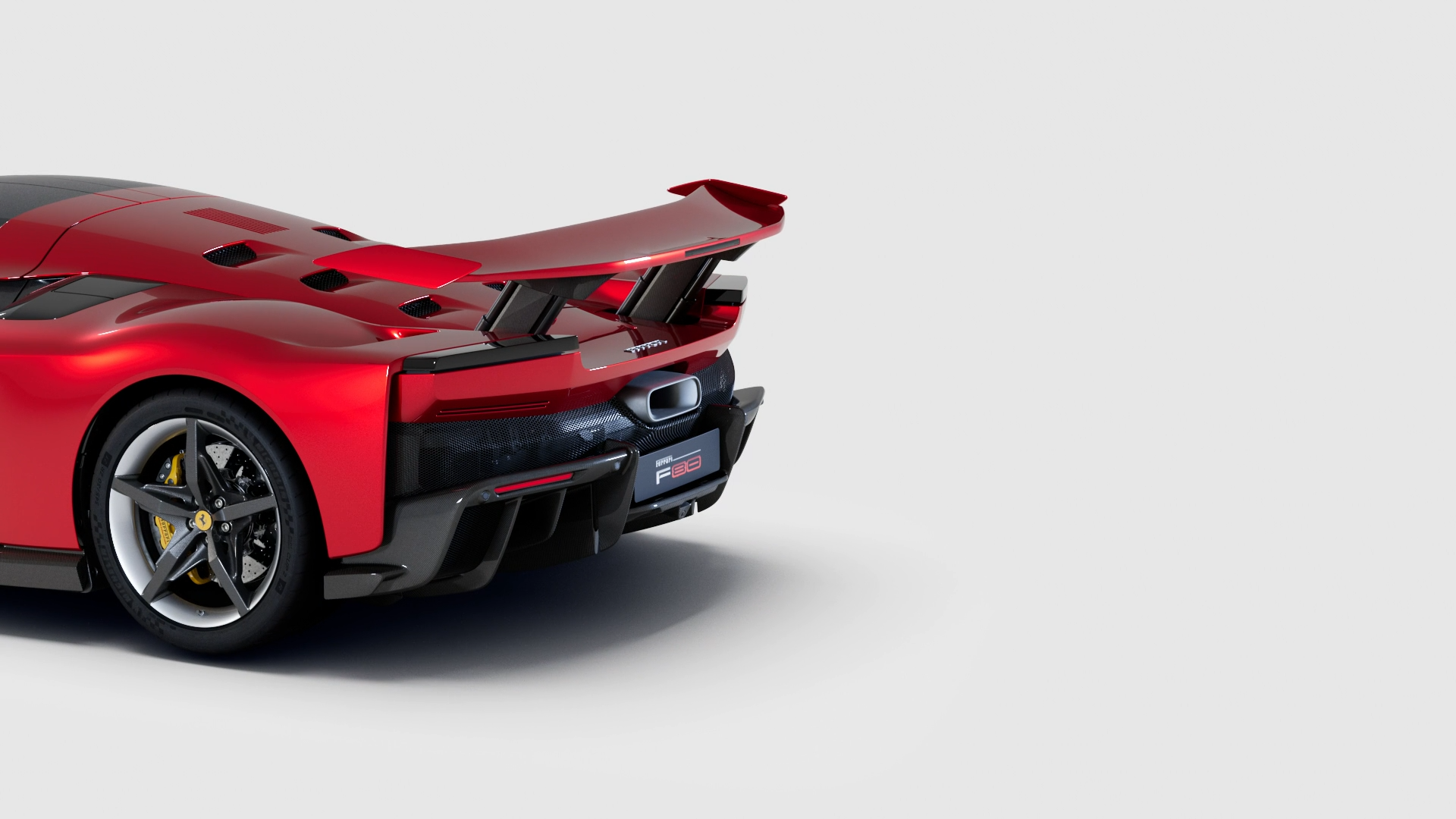 Ferrari F80 Active Rear Wing