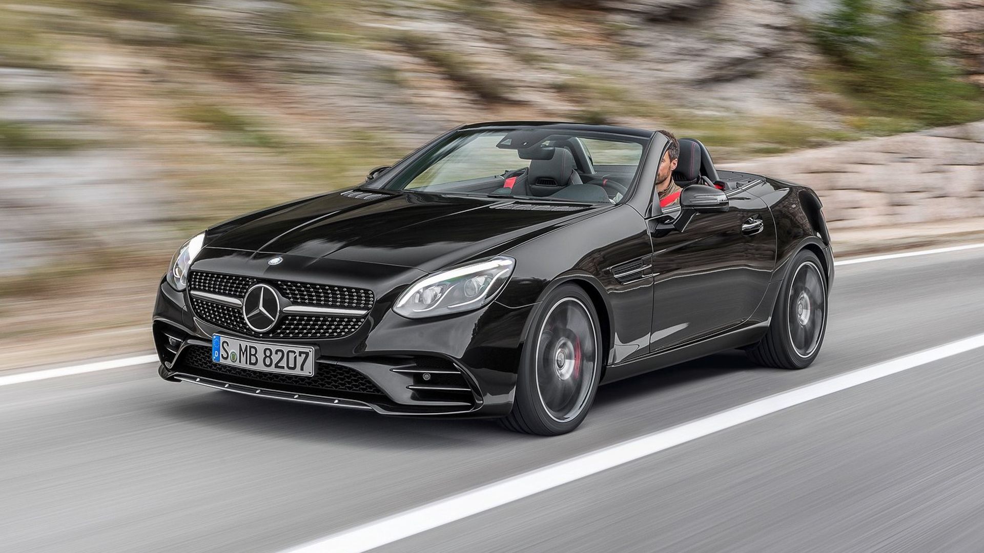 Mercedes-Benz SLC43 AMG 2017 rolling front quater