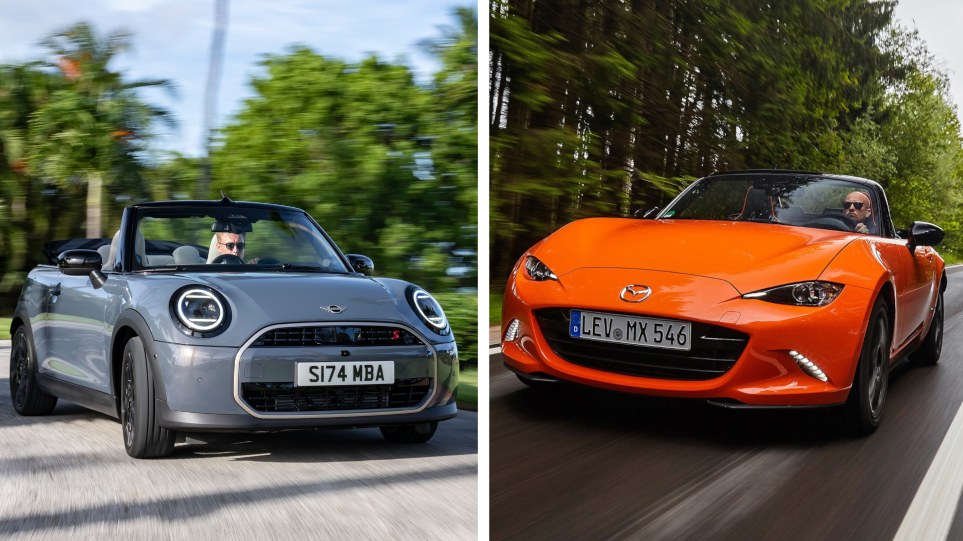 mini and miata