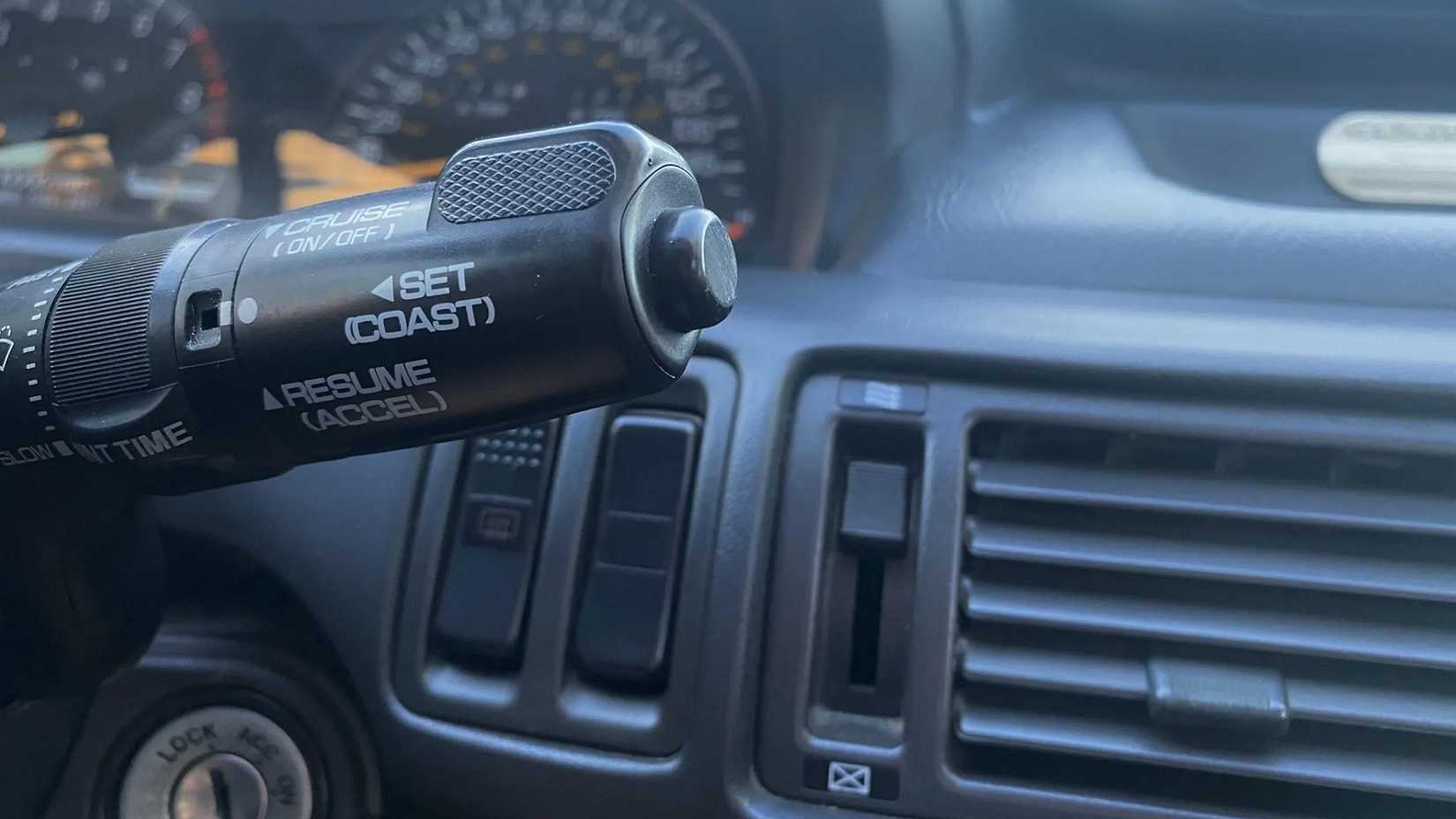 Mitsubishi Galant VR-4 front cruise control rear