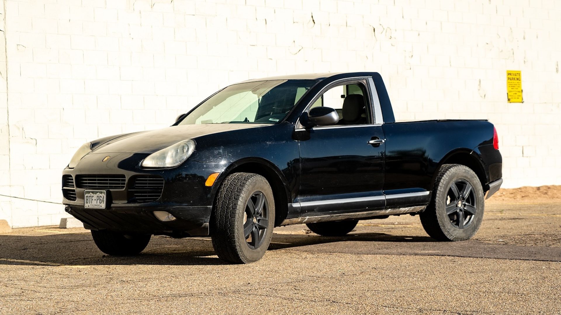 Porsche Cayenne Truck Conversion Front