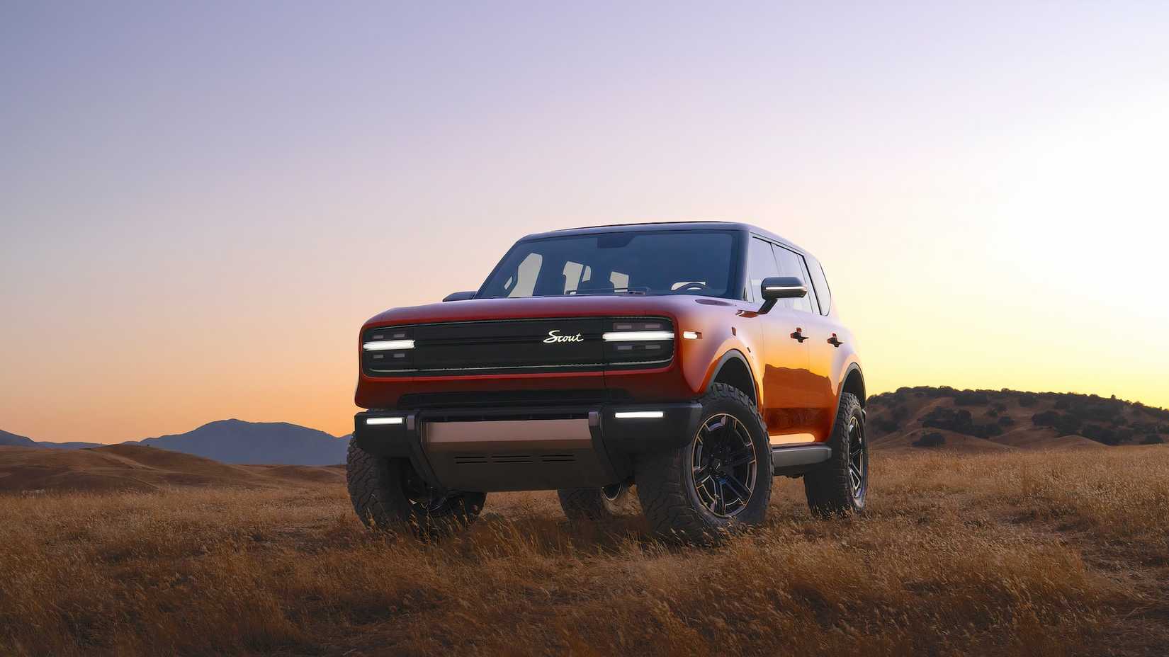 2027 Scout Traveler Red Front Angle