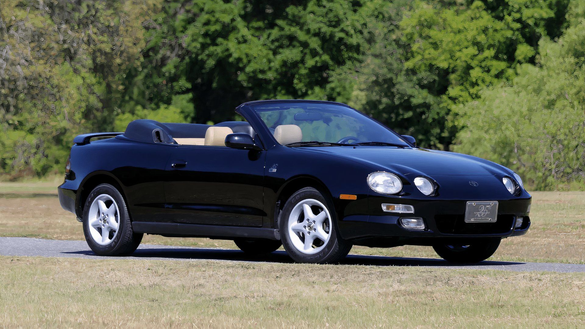 1994 Toyota Celica GT Convertible front 1/4