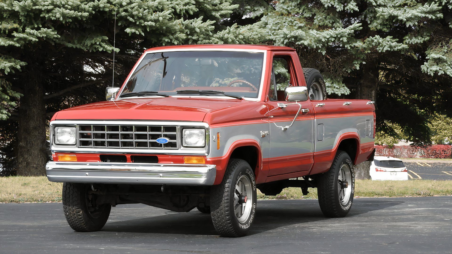 1985 Ford Ranger front 1/4