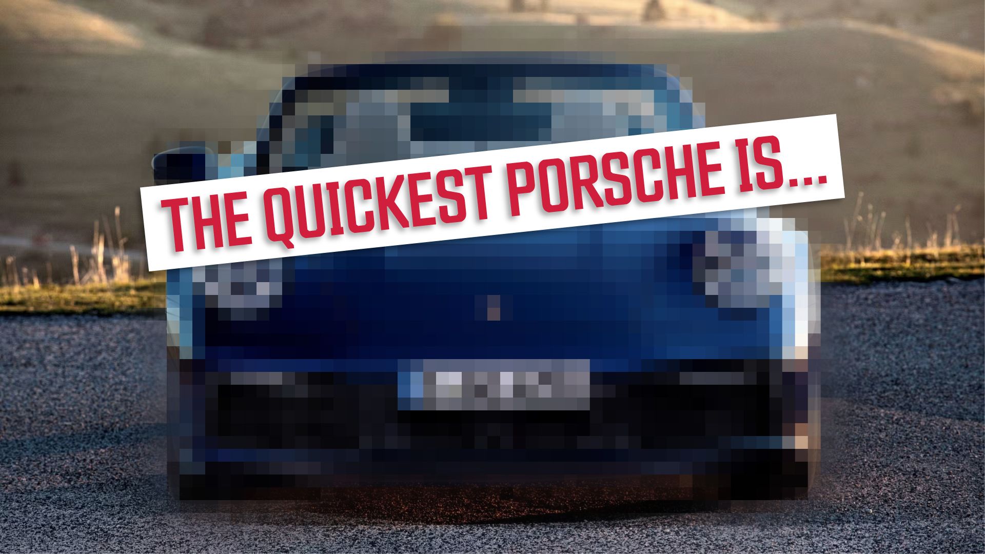 Every Porsche Model Ranked By 0-60